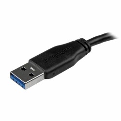 USB-Kabel auf Micro-USB Startech USB3AUB3MS Schwarz