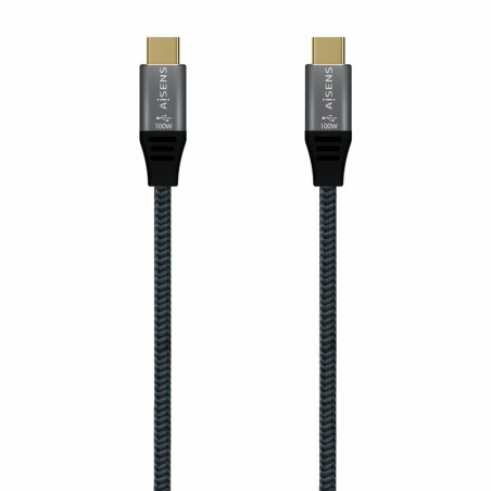 USB-C-Kabel Aisens A107-0671 1 m Grau (1 Stück)