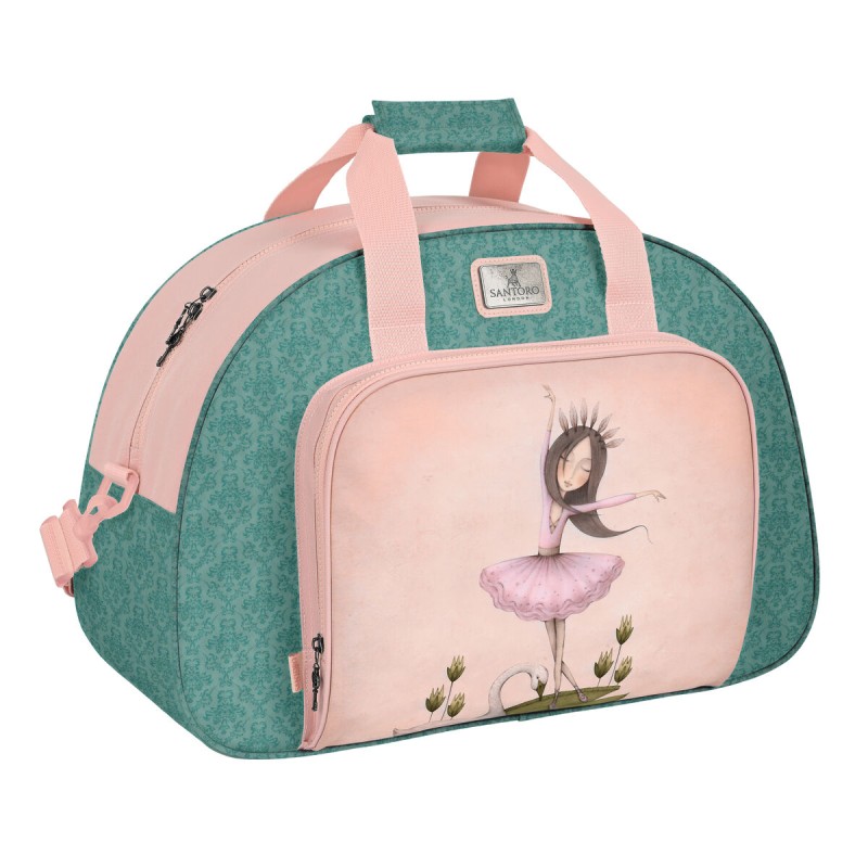 Sporttasche Santoro Swan lake Grau Rosa 48 x 33 x 21 cm