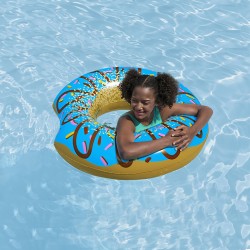 Bestway Aufblasbarer Donut-Float Verschiedene Farben D107 cm +12 Jahre Strand und Pool 36118