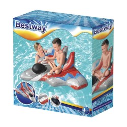 Bestway Aufblasbare Raumfahrzeugfigur mit Griffen 136x135 cm +3 Jahre Strand und Pool 41443