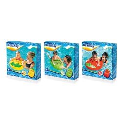 Bestway Luftmatratze Surf mit Griffen Farbauswahl 84x56 cm +3 bis 8 Jahre Strand und Pool 42049