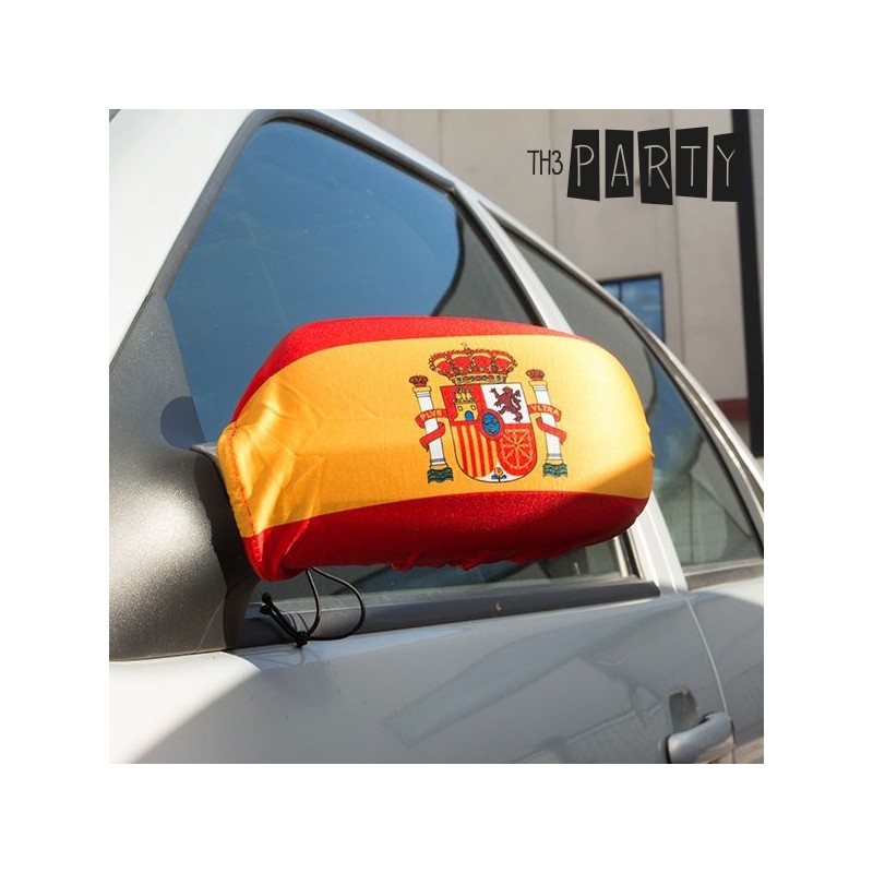 Außenspiegelflagge Spanien (2 Stück)