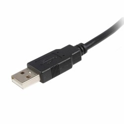 USB A zu USB-B-Kabel Startech USB2HAB50CM Schwarz