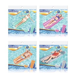 Bestway Deluxe Aufblasbare Matratze Farbauswahl 183x76 cm Strand und Pool 44013