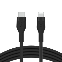 USB-C auf Lightning Verbindungskabel Belkin CAA009BT1MBK Schwarz 1 m (1 Stück)