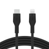 USB-C auf Lightning Verbindungskabel Belkin CAA009BT1MBK Schwarz 1 m (1 Stück)