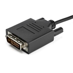 USB-C-zu-DVI-Adapter Startech CDP2DVIMM2MB Schwarz