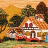 Wandbehang Alexandra House Living Jute 100 x 80 cm rural