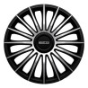 Radkappe Sparco Torino CS5 Schwarz Silberfarben 15" (4 uds)