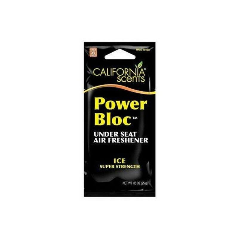 Auto Lufterfrischer California Scents Power Bloc Ice