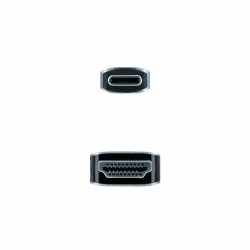 USB-C zu HDMI-Kabel NANOCABLE 10.15.5103 3 m Schwarz