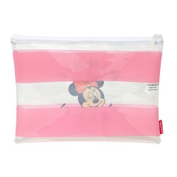 Wasserfeste Tasche Minnie Mouse Beach Rosa Durchsichtig