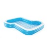 Bestway Aufblasbares Pool 2 Kammern Family 305x274x46 cm +3 Jahre Garten 54321