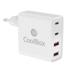 USB-Kabel CoolBox COO-CUAC-100P Weiß