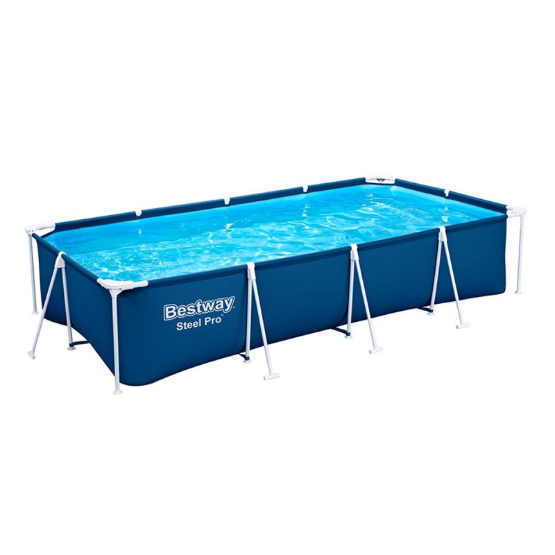 Schwimmbad Abnehmbar Bestway 400 x 211 x 81 cm