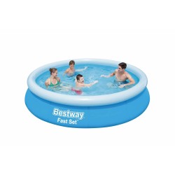 Aufblasbarer Pool Bestway Blau 5377 L 366 x 76 cm