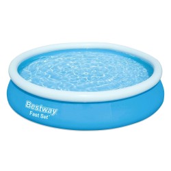 Aufblasbarer Pool Bestway Blau 5377 L 366 x 76 cm