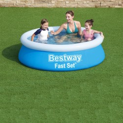 Bestway Aufblasbares Schwimmbecken für Erwachsene Ring 183x51 cm Garten 57392