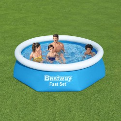 Aufblasbarer Pool Bestway Blau 1880 L 244 x 61 cm