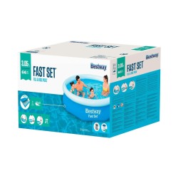 Aufblasbarer Pool Bestway Blau 3200 L 305 x 66 cm