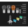 Satz zum Auswechseln von Halogenlampen FORMULA 1 SB700 10 Stücke H7