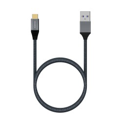 USB A zu USB-C-Kabel Aisens A107-0633 2 m Grau