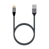 USB A zu USB-C-Kabel Aisens A107-0633 2 m Grau