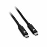 Kabel USB C V7 V7UCC-1M-BLK-1E 1 m Schwarz