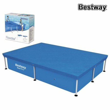 Poolabdeckung Bestway Blau 221 x 150 cm