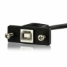 USB-Kabel Startech USBPNLBFBM1 USB B Schwarz