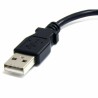 USB-Kabel auf Micro-USB Startech UUSBHAUB6IN Schwarz