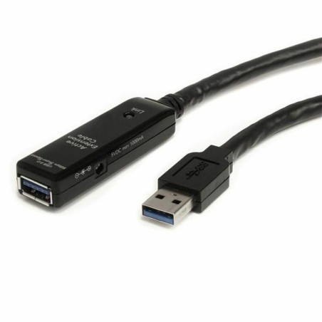 USB-Kabel Startech USB3AAEXT10M USB A Schwarz