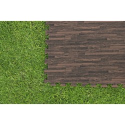 Schutzboden für abbaubare Pools Bestway 50 x 50 cm Holz