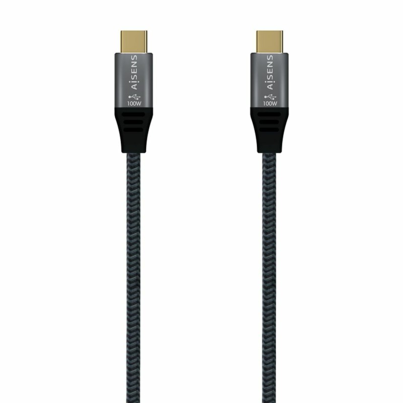 USB-C-Kabel Aisens A107-0629 2 m Grau (1 Stück)