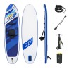 Bestway Paddle Surf Board Umwandelbar Hidro-Force 305x84x12cm Freizeit 65350