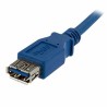 USB-Kabel Startech USB3SEXT1M USB A Blau