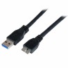 USB-Kabel auf Micro-USB Startech USB3CAUB1M Schwarz