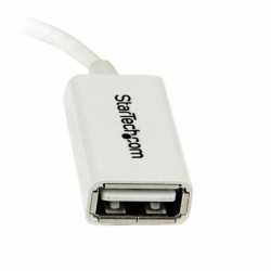 Mikro USB auf USB Verbindungskabel Startech UUSBOTGW Weiß