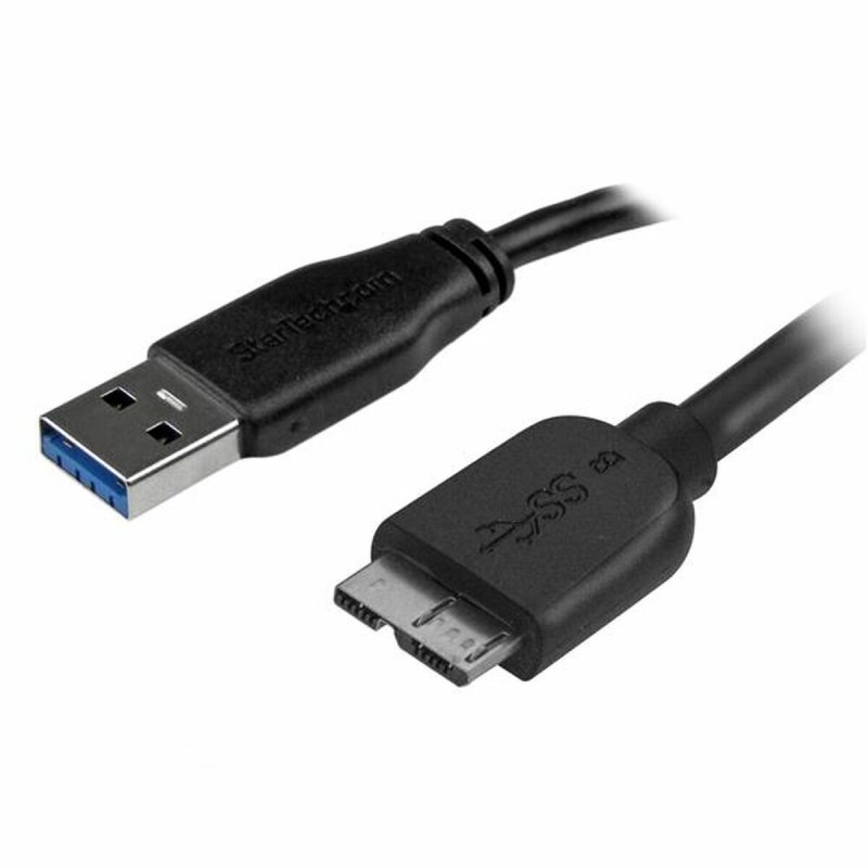 USB-Kabel auf Micro-USB Startech USB3AUB50CMS Schwarz