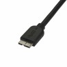 USB-Kabel auf Micro-USB Startech USB3AUB50CMS Schwarz