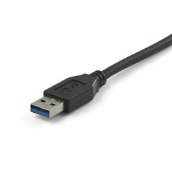 USB A zu USB-C-Kabel Startech USB31AC1M Schwarz