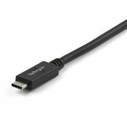 USB A zu USB-C-Kabel Startech USB31AC1M Schwarz