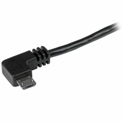 USB-Kabel auf Micro-USB Startech USB2AUB2RA1M Schwarz