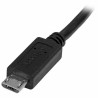 Kabel Micro USB Startech USBUBEXT50CM Schwarz