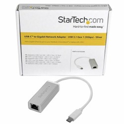 Netzadapter Startech US1GC30A Silberfarben