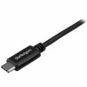 Kabel USB C Startech USB2CC50CM 0,5 m Schwarz