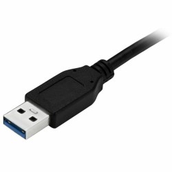 USB A zu USB-C-Kabel Startech USB315AC1M Schwarz