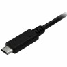 USB A zu USB-C-Kabel Startech USB315AC1M Schwarz