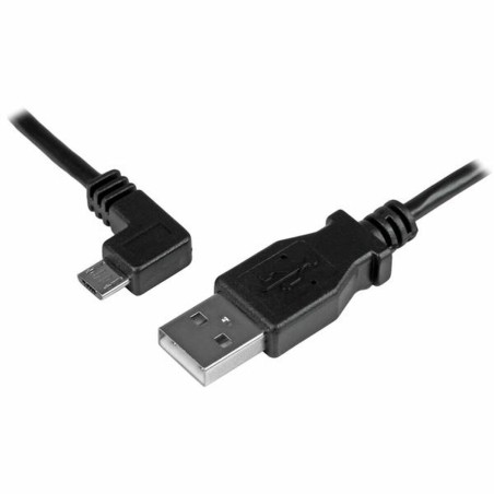 USB-Kabel Startech USBAUB50CMLA Schwarz 0,5 m